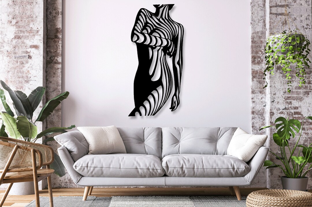 Woman Body Digital Vector Download Laser Cnc Cut Svg Dxf Pdf Eps Ai Cdr ...