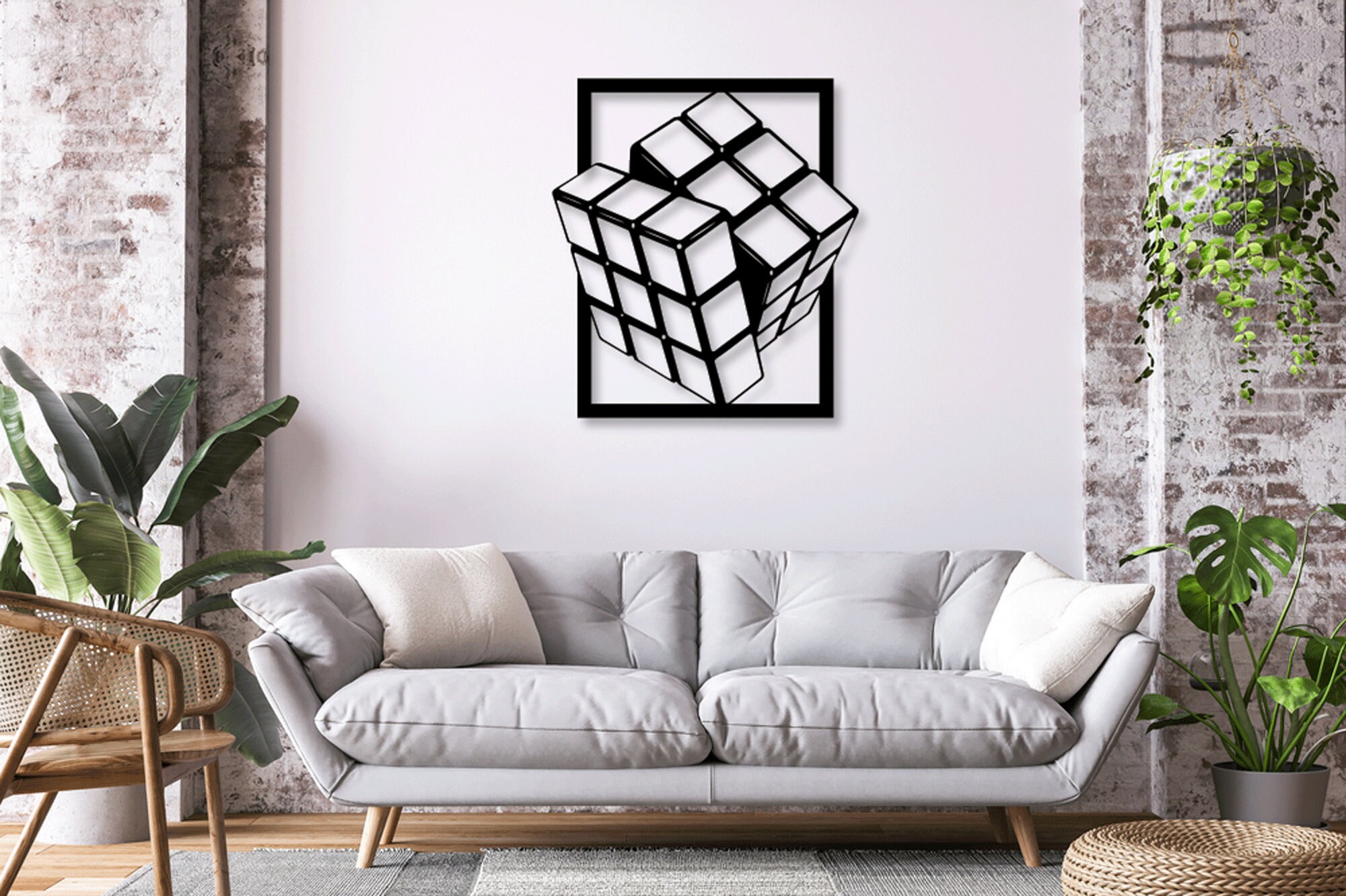Rubik's Cube Digital Vector Download Laser Cnc Cut Svg Dxf Etsy