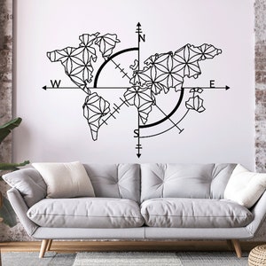 Weltkugel Weltkarte Digitaler Vektor Download Laser Cnc Schnitt svg dxf pdf cdr Dateien Wandaufkleber Gravur Aufkleber Silhouette Vorlage Fräser