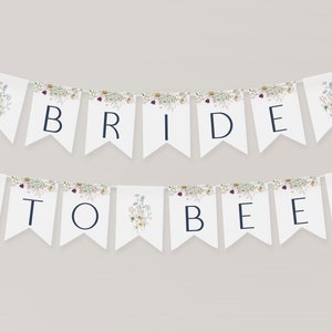 Banner - Bridal Shower / Bride to Bee