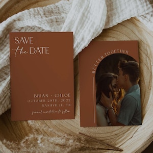 Save The Date / Terracotta