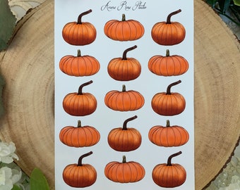 Pumpkins Sticker Sheet