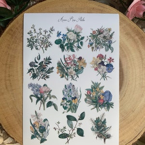 Vintage Flowers | Sticker Sheet