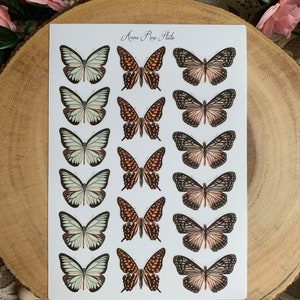 Vintage Butterflies | Sticker Sheet
