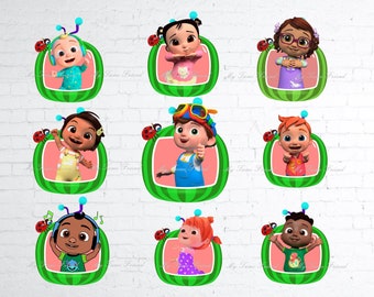 Cocomelon Characters Etsy Cocomelon Characters Etsy
