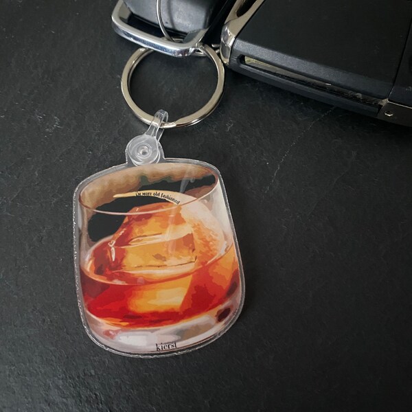 I’m Old Fashioned Keychain