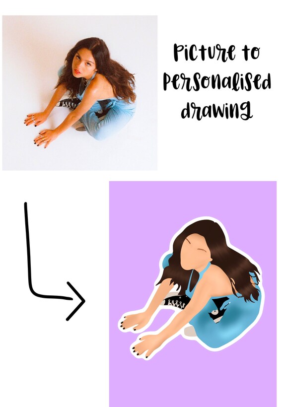 Custom digital art from your photo Etsy