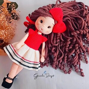 Crochet Doll Pattern (PDF-ENG)