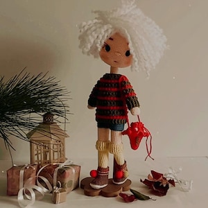 Crochet Doll Bukle Pattern: Amigurumi Doll (PDF-ENG)