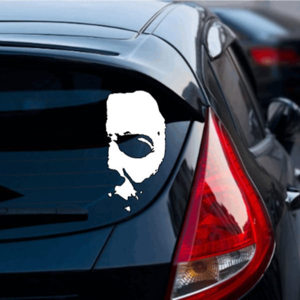Michael Myers Decal Sticker | Sticker for Car Window | For Tumbler | Sticker for Laptop | Horror Movie | Halloween Kills