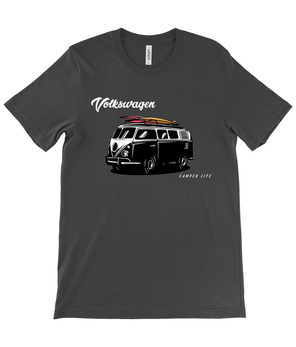 Unisex Volkswagen Camper Van Tshirt. Camper Life Etsy