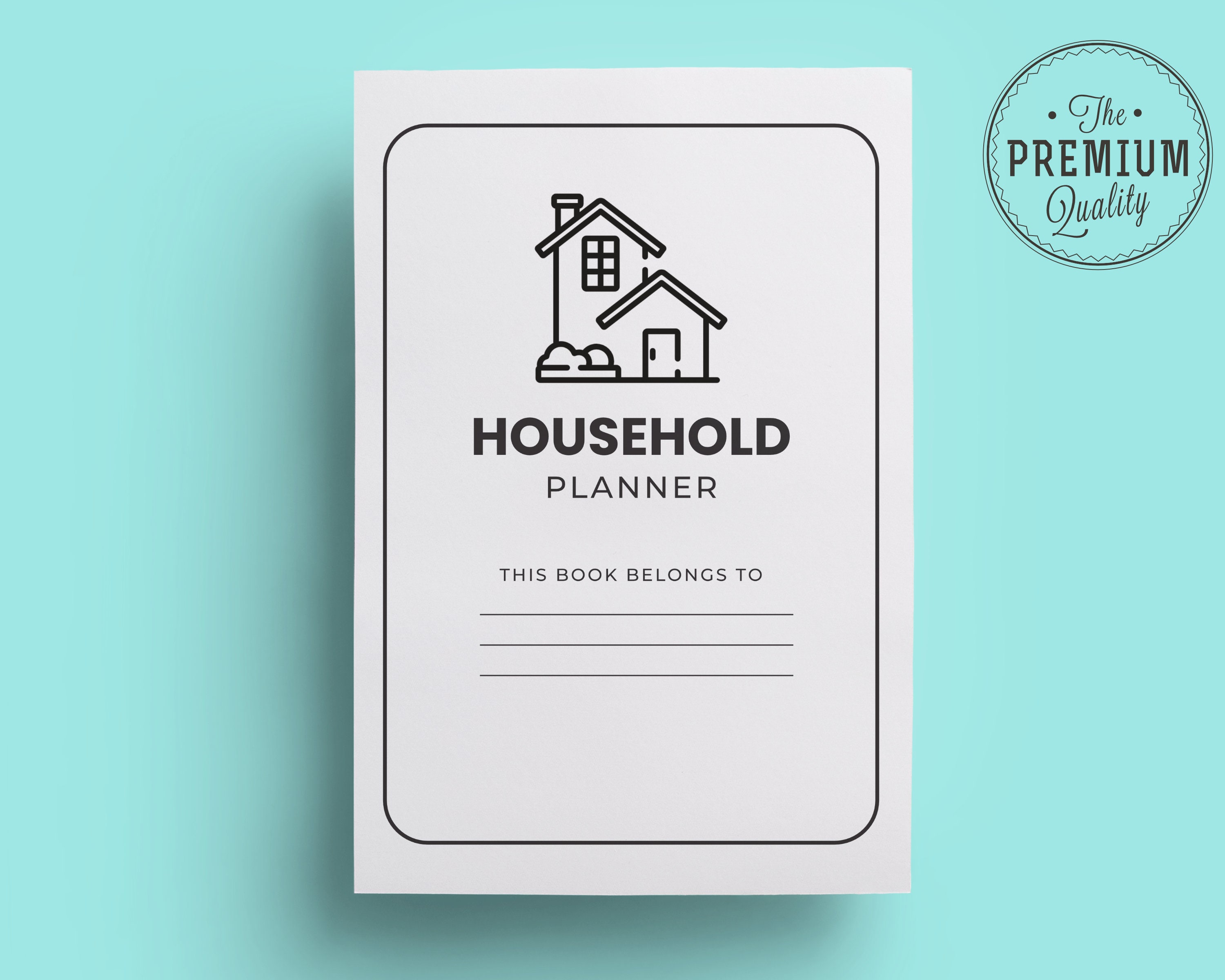 Household Planner Home Maintenance Planner Household Budget Template