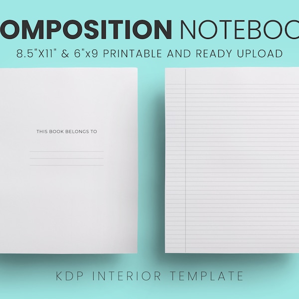 Composition Notebook - Etsy