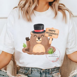 Día de la Marmota Png, Respeta la Sombra Png, Feliz Día de la Marmota Png, Camiseta de la Marmota, Día de la Marmota en Acuarela Png