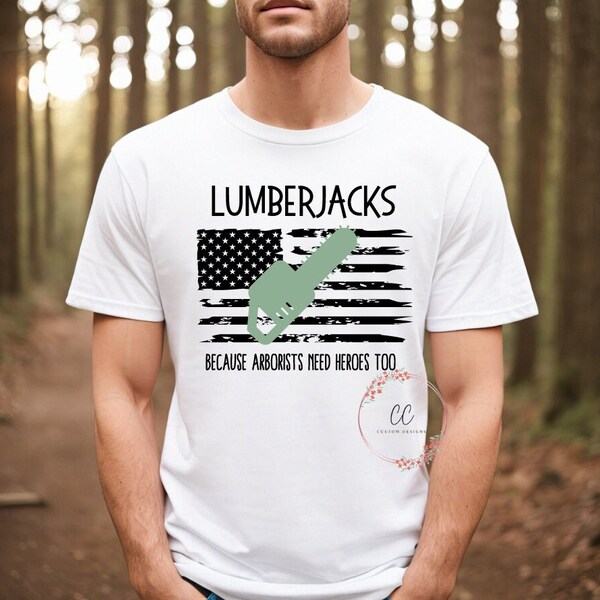 Lumberjack Svg, Distressed Flag Svg, Chainsaw Svg, Arborist Svg, Forestry Svg, Lumberjack Shirt