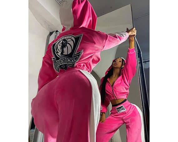 Velour Tracksuit Set, Velvet Hoodie, Velvet Pants, Zipper Hoodie, Winter Set  for Women, Pink Set Women, Streetwear Style, Winter Casual Set -  Canada