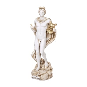 Apollo God Statue Ancient Greek Roman Mythology Sculpture