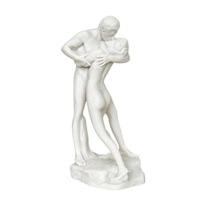 Die Kuss-Statue-griechische gebundene Marmormoderne Skulptur