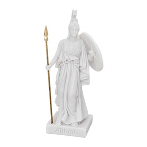 Athena Goddess Statue Ancient Greek Roman Mythology Sculpture