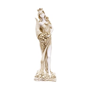 Fortuna Goddess Statue Ancient Greek Roman Mythology Sculpture