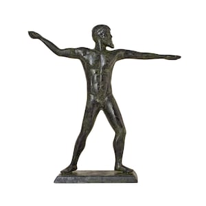 Poseidon of Artemision Bronze Sculpture Exact Replica