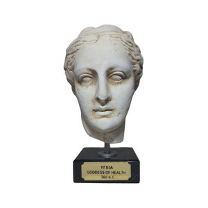 Hygieia Büste Statue Griechisch-römische Göttin der Gesundheit Skulptur