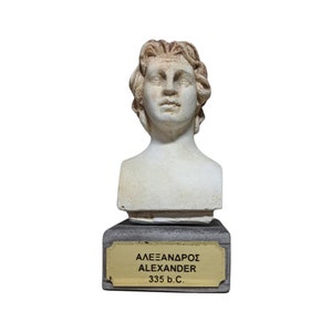 Beeld van Alexander de Grote buste Grieks-Romeinse mythologie