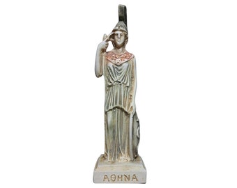 Athena Statue Greco-Roman Goddess Sculpture