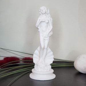 Sculpture de la déesse Aphrodite de Botticelli, statue de la mythologie gréco-romaine antique 6,30 po.