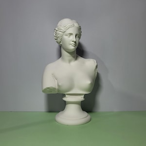 Venus De Milo Bust Statue Ancient Greek Roman Mythology