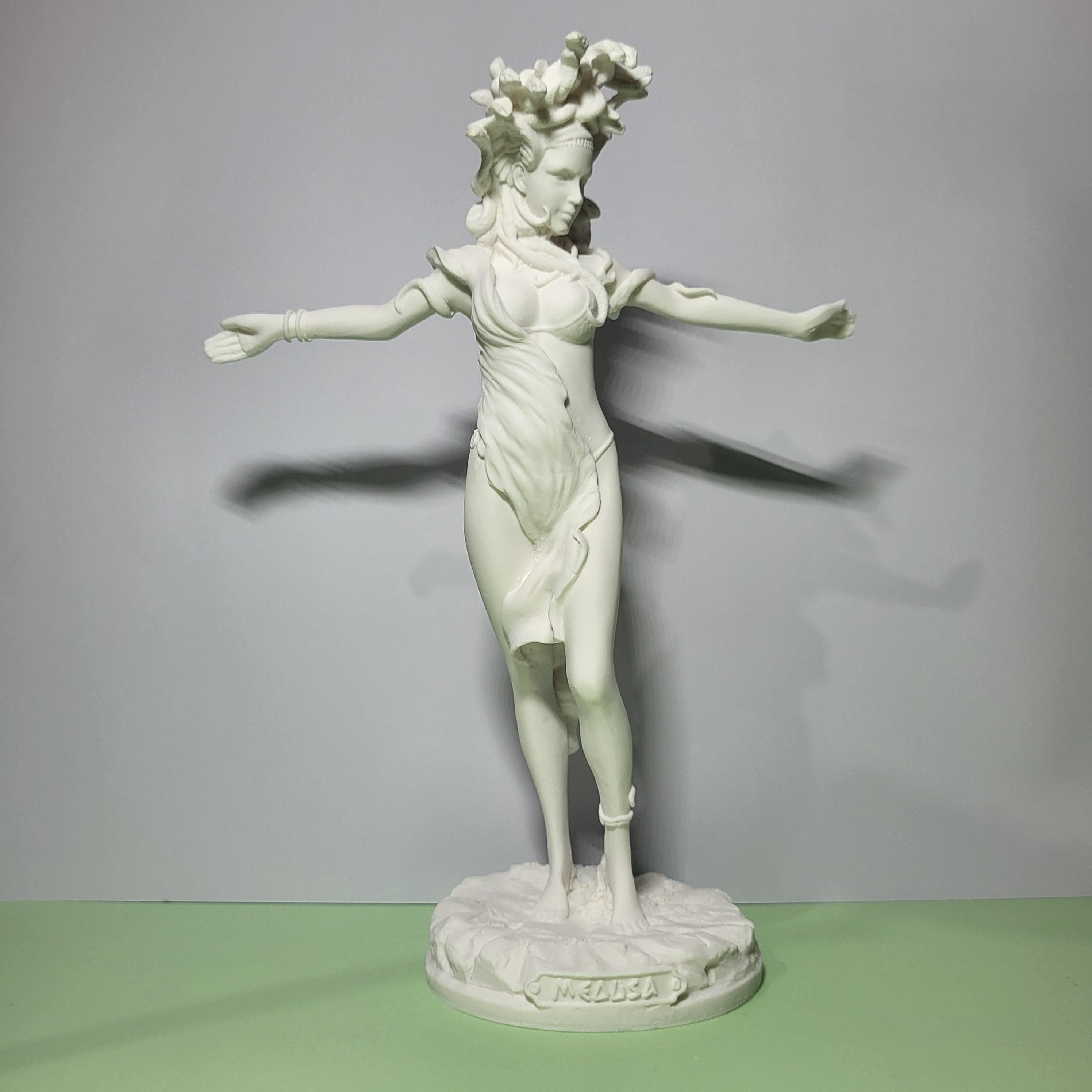 Medusa Statue Ancient Greek Roman Mythology Monster Sculpture - Etsy