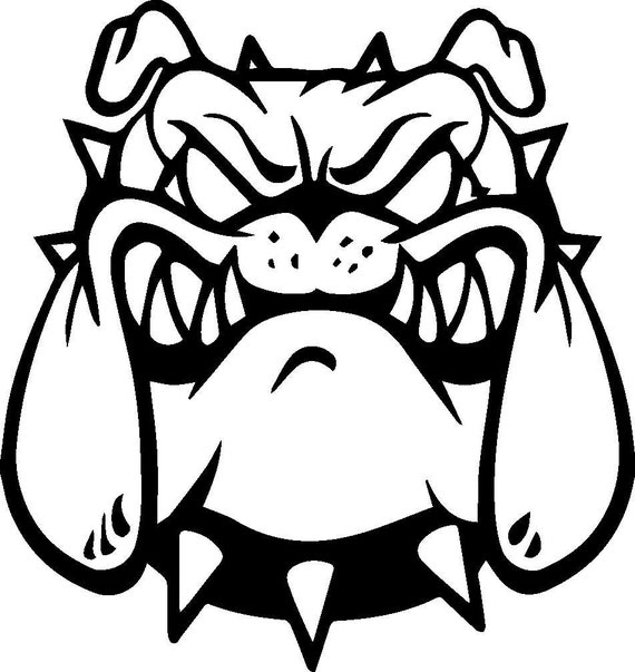 Bulldog SVG - Etsy