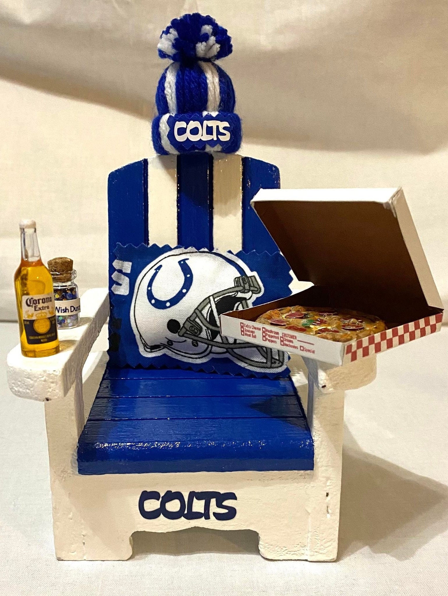 Indianapolis Colts NFL Football Mini Fan Beach Chair and Mini 