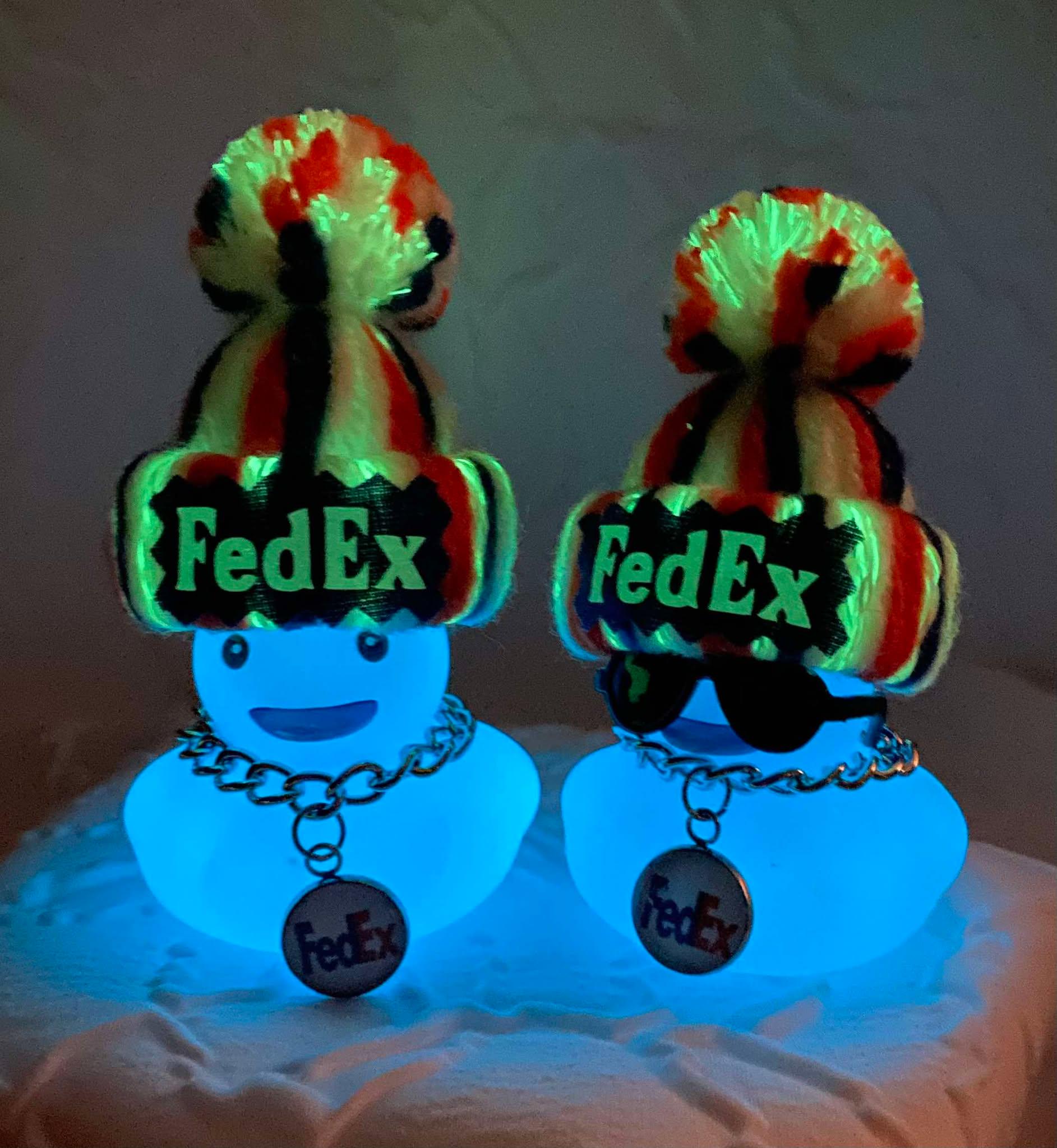 Rubber Duck USPS Amazon Prime Fedex UPS Glow-in-the-dark
