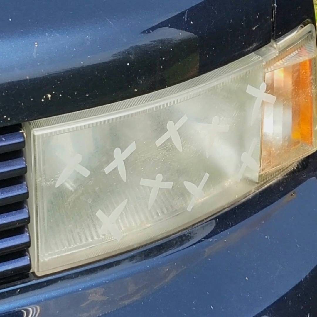 30x100cm 11 Farbe Auto Licht Scheinwerfer Rücklicht Auto Lampe Schutz folie  Aufkleber Blatt Nebels chein werfer
