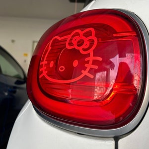 2 Red Character Decals Exterior Car Stickers For Your Taillights Only