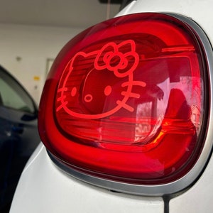Kawaii Character Brakelight Red Stickers Exterior Car Decals Babedriven