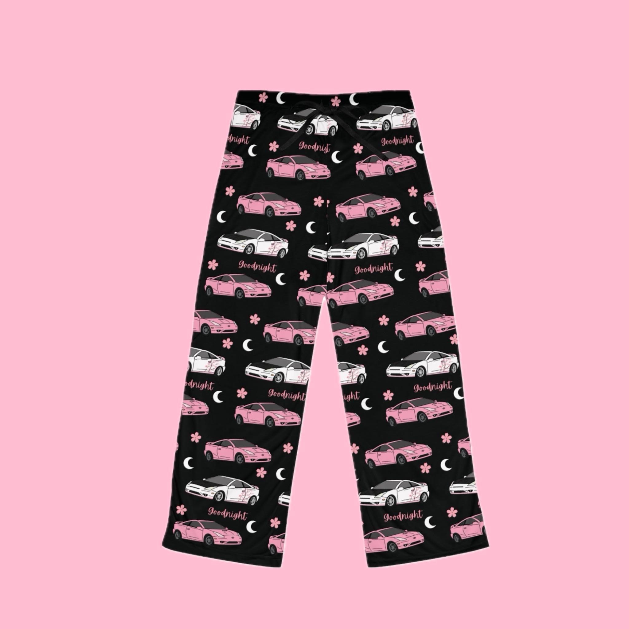 Goodnight Pink Toyota Celica Pj Sakura Moon Printed Pants Goodnight Pink Toyota Celica Pj Sakura Moon Printed Pants