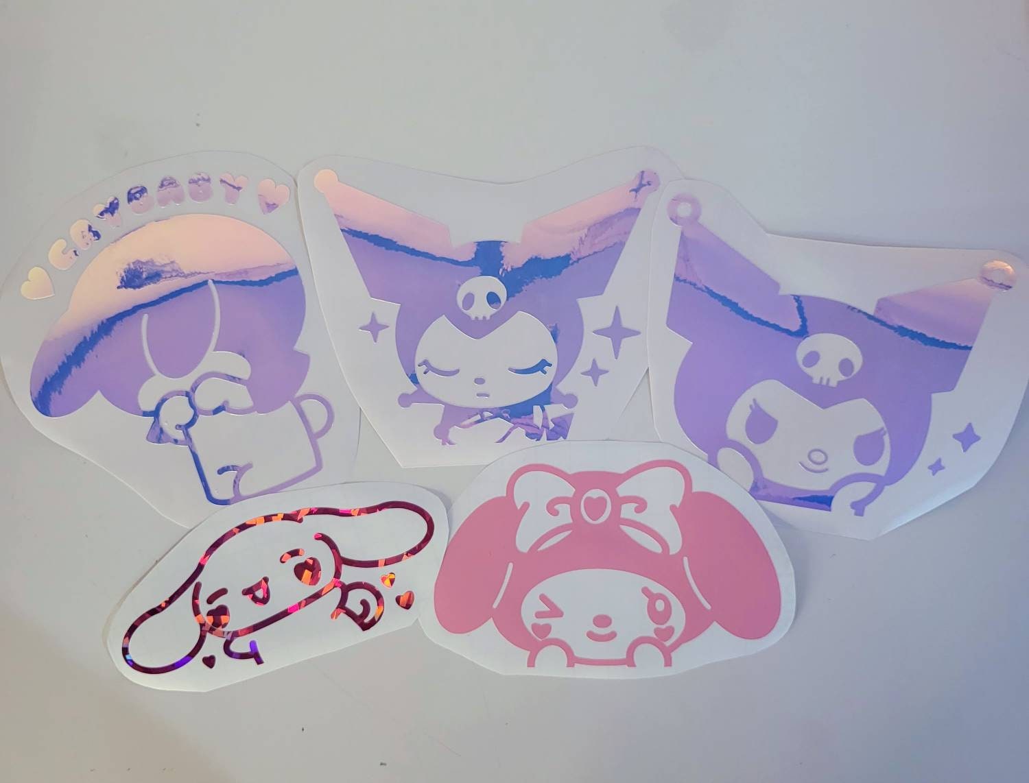 Kawaii Character Decals / Surprise Mystery Decals / Cute Car Etsy