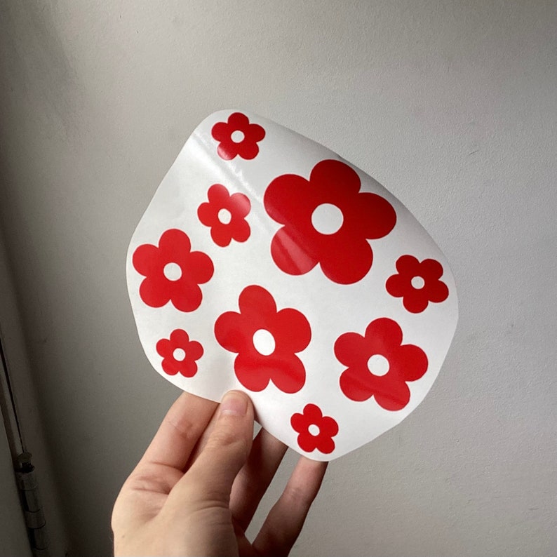 2000s Daisy Flower Headlight Decal / 18 Flower Stickers / Etsy