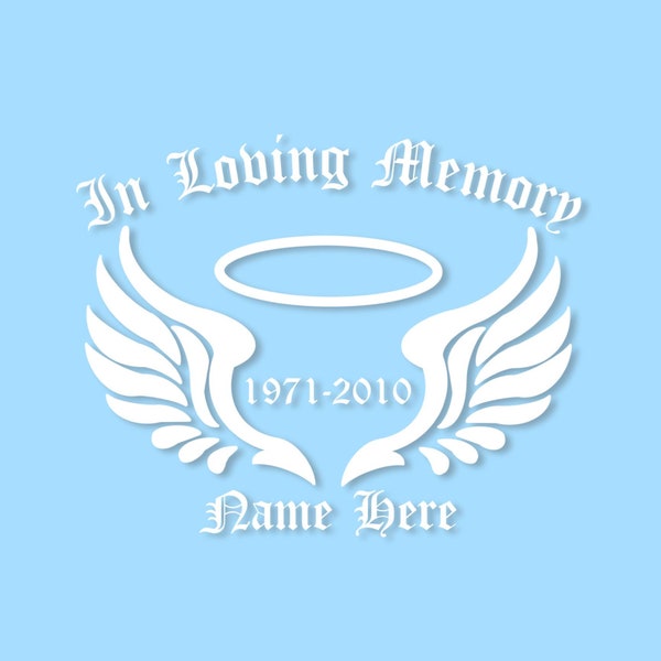 In Loving Memory Font - Etsy