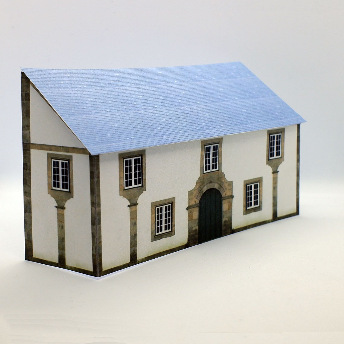176 Card OO Gauge Model Railway House Pack of 6 x Houses SET Etsy