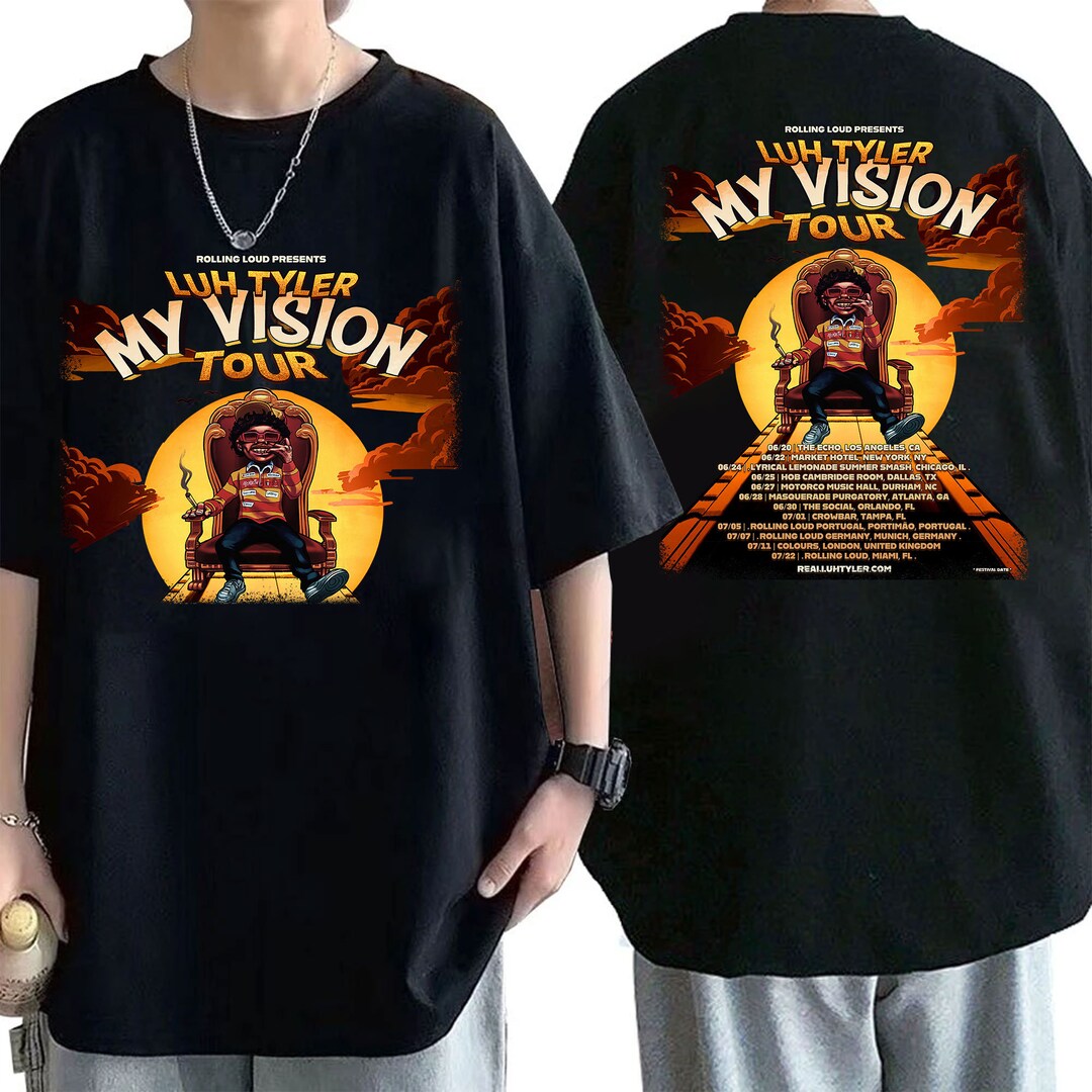 Rapper Luh Tyler Fan Png, Luh Tyler My Vision Tour 2023 Png, Luh Tyler ...