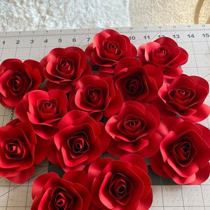 PDF & SVG MINI rose template
