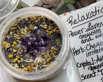 Exfoliante corporal de manos de relajación, exfoliante de sal de azúcar, exfoliante, sal rosa del Himalaya, aceite de coco, exfoliante hecho a mano, exfoliante natural