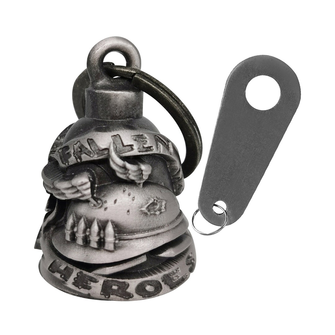 Motorcycle Biker Bell W/ Motorcycle Bell Hanger Motorcycle Etsy