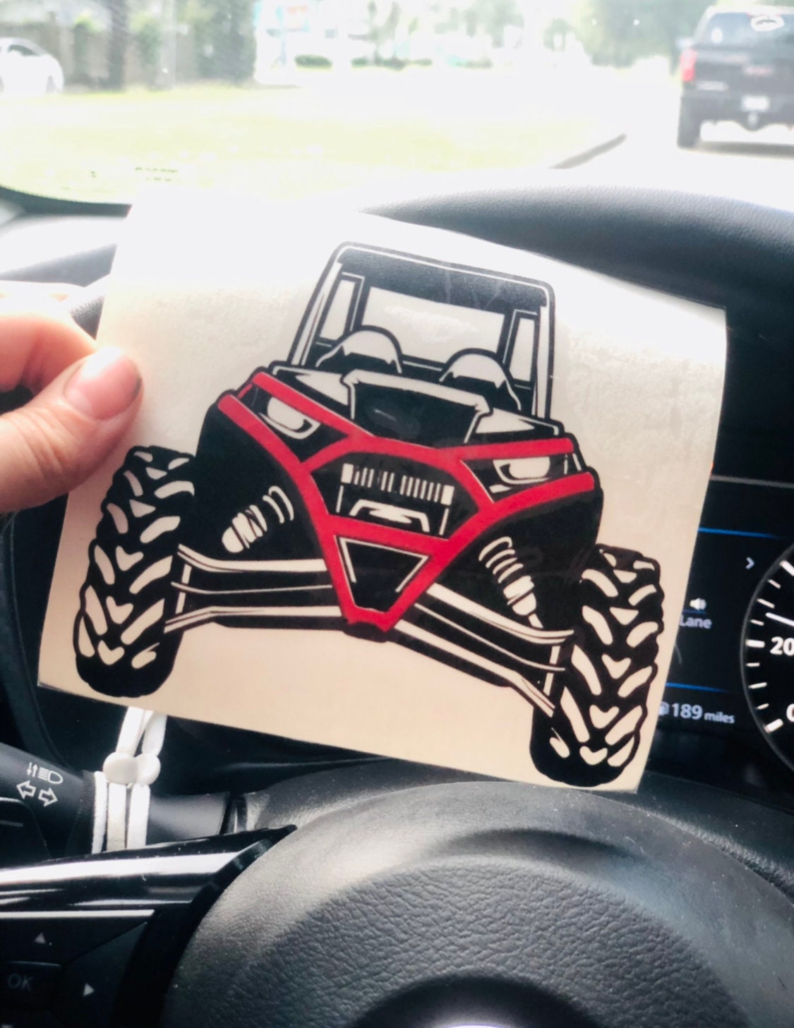 ATV RZR Vinyl sticker 4Inch Etsy
