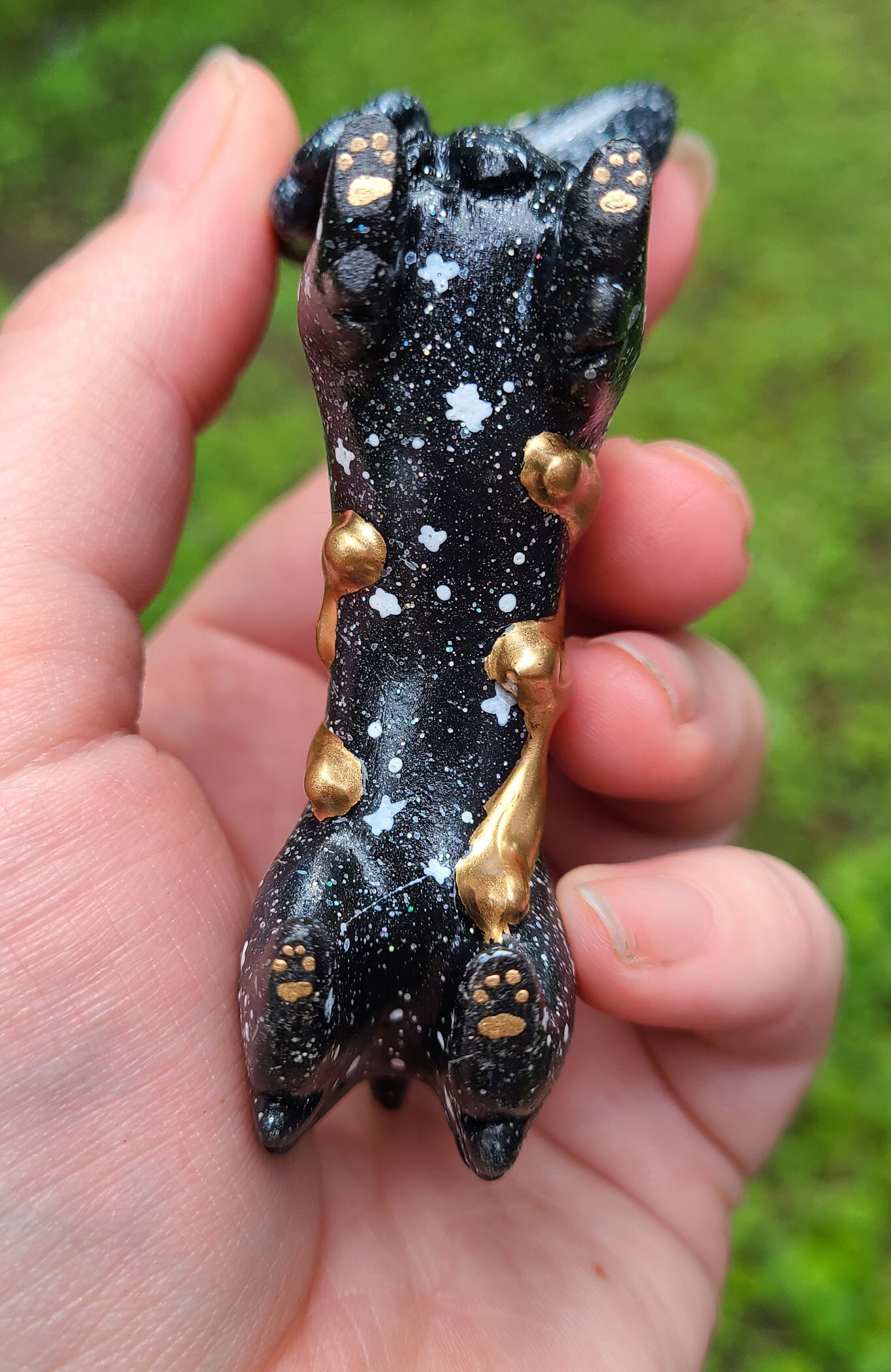 Cresent Moon Dachshund Ring Holder Moon Jewelry Display Etsy