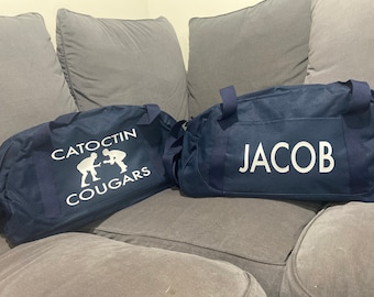 Personalized Sports Duffel Bag