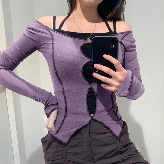 Grunge Fairy Core Cut Out Key Hole Long 